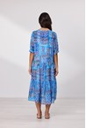 SERENITY DRESS - blue patch